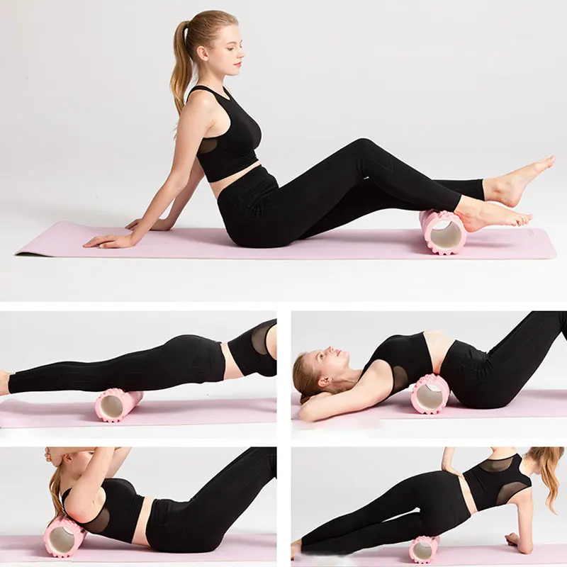 Колонка йога блок фитнес оборудование Пилатес Eva пена ролик тренажерный зал