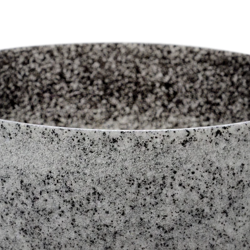 Топфуд 432 Гц B Note корона чакра обсидиан Fusion Матовый Кварцевый Кристалл Поющая чаша