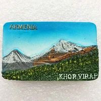qiqipp armenia tourism memorial three dimensional landscape magnetic sticker khor virap monastery tour
