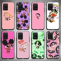 cute cartoon girl phone case for samsung galaxy s21 plus ultra s20 fe m11 s8 s9 plus s10 5g lite 2020