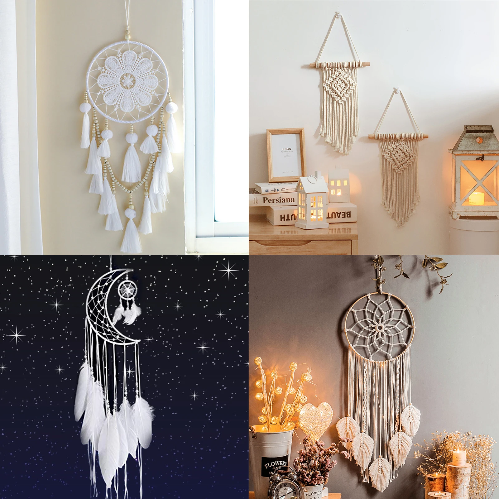 

Hand-woven Pendant Macrame Wall Hanging Boho Woven Tapestry Bohemian Crafts Room Decoration Gorgeous Tapestry For Home Decor