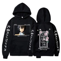 hot cosplay bungo stray dogs hoodies men funny japanese anime streetwear osamu dazai graphic sweatshirts unisex tops male