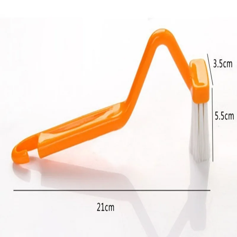 

Creativity Toilet Cleaning Brush S-type bathroom bent blind spot Handle Corner Brush Kitchen sink cleaning brush #5