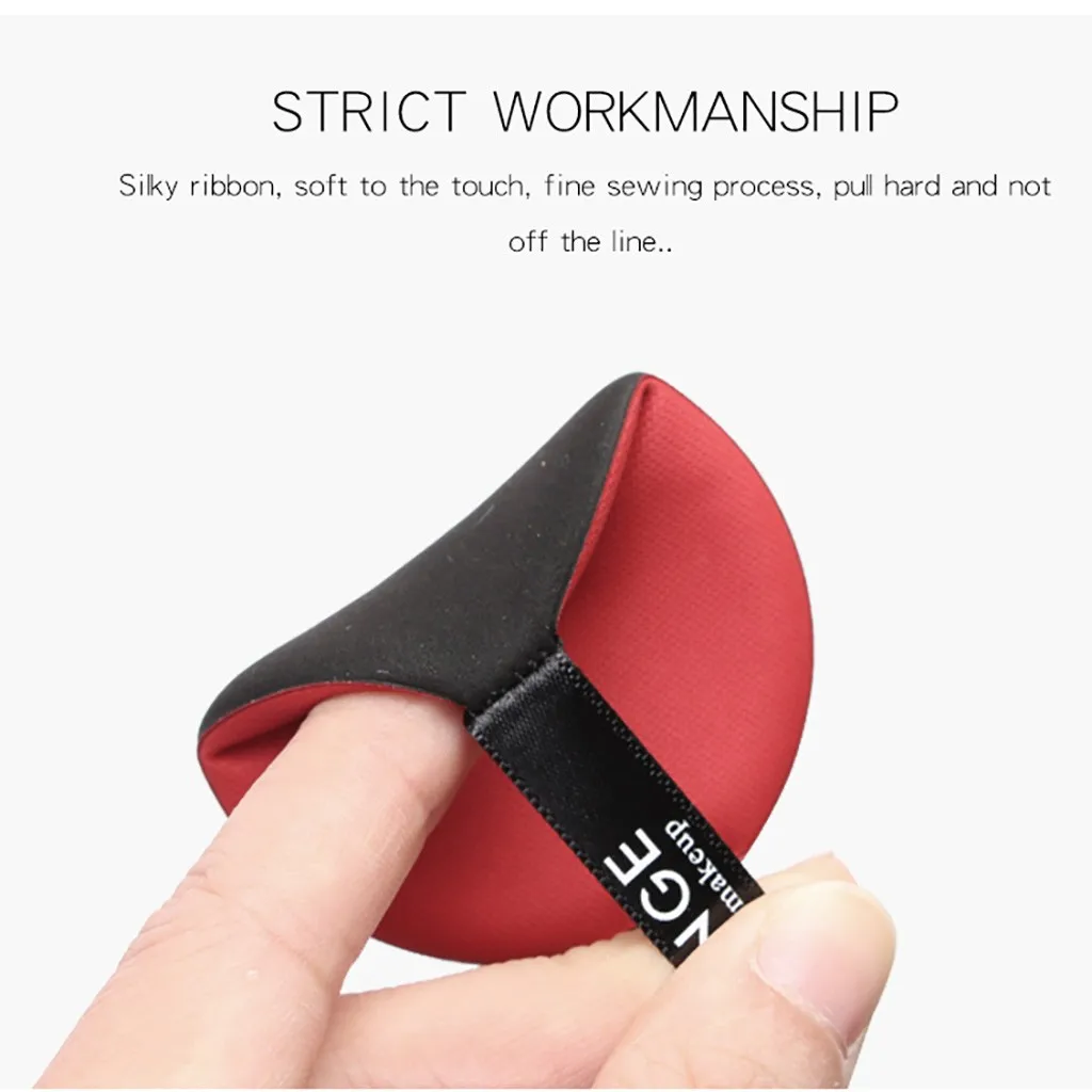 3 шт./компл. многоцветная кушон для макияжа спонж влажной и сухой пудры двойного