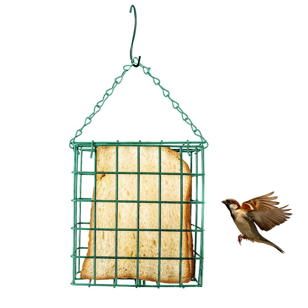 

Square Bird Feeder Bird Food Dispenser Hanging Bird Feeder Sebum Feeder