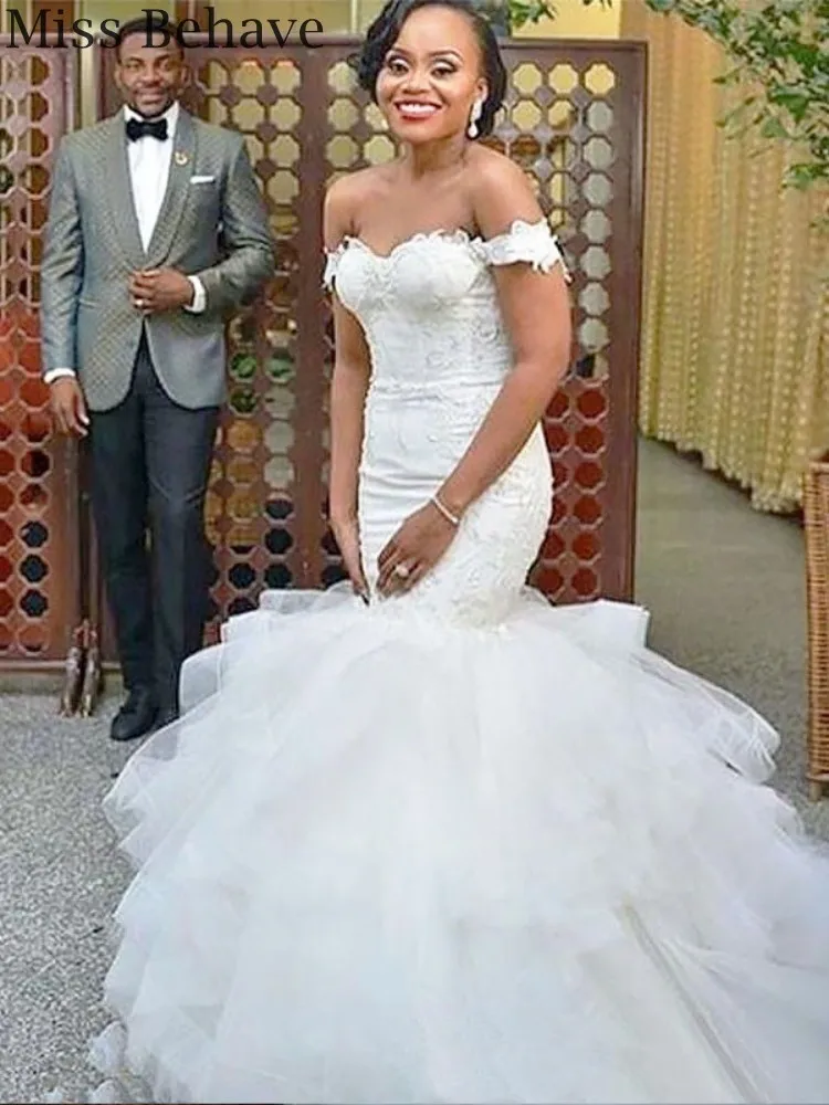 Женское свадебное платье со шлейфом DD JYOY элегантное с открытыми плечами в