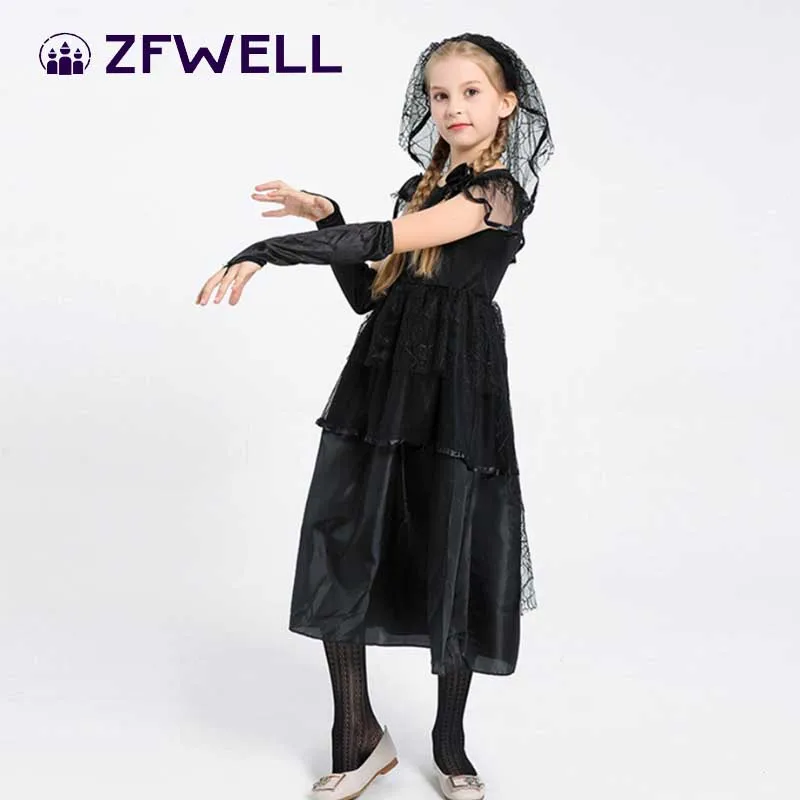 ZFWELL невесты ведьмы платье принцессы на Хэллоуин первое апреля День Партии Костюм