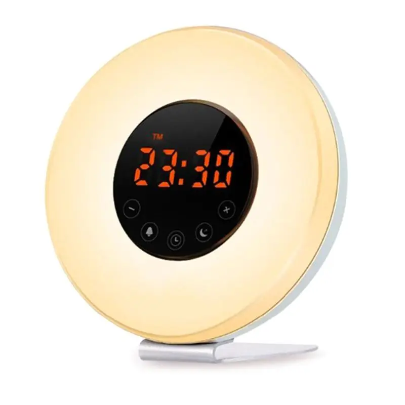 

Amteker Wake-Up Light Alarm Clock With Sunrise Simulation And FM Radio Sound