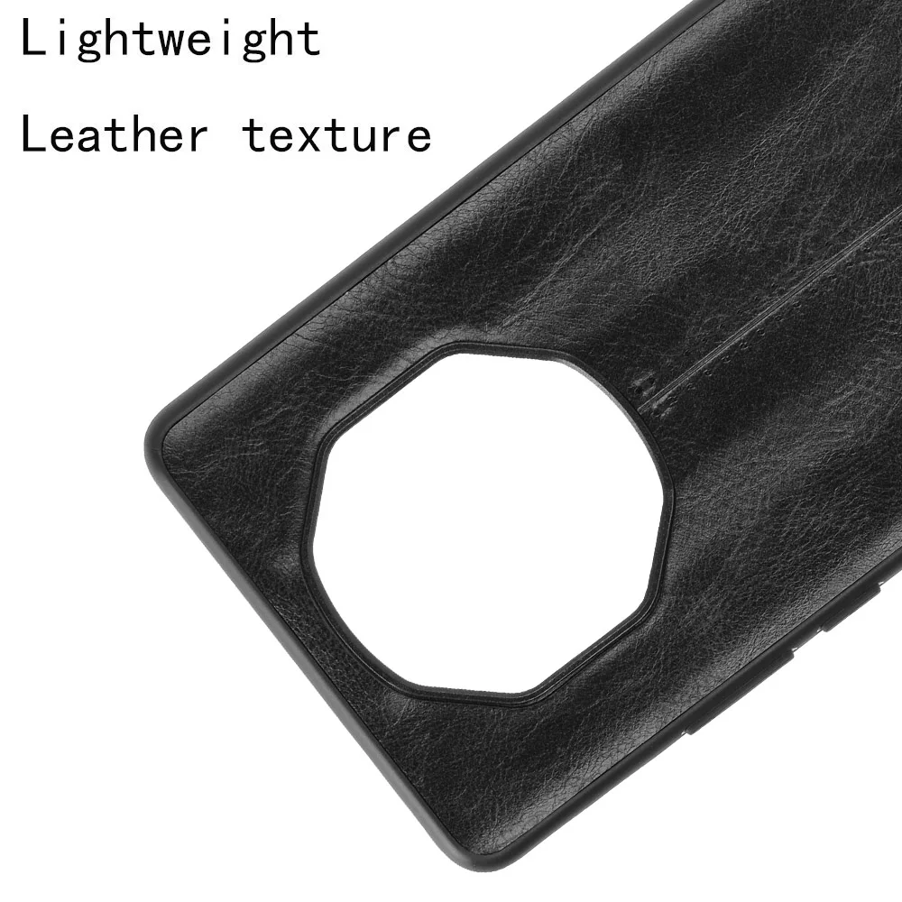 Легкий Чехол из телячьей кожи для Huawei Mate 40 RS чехол искусственной с мягкими краями