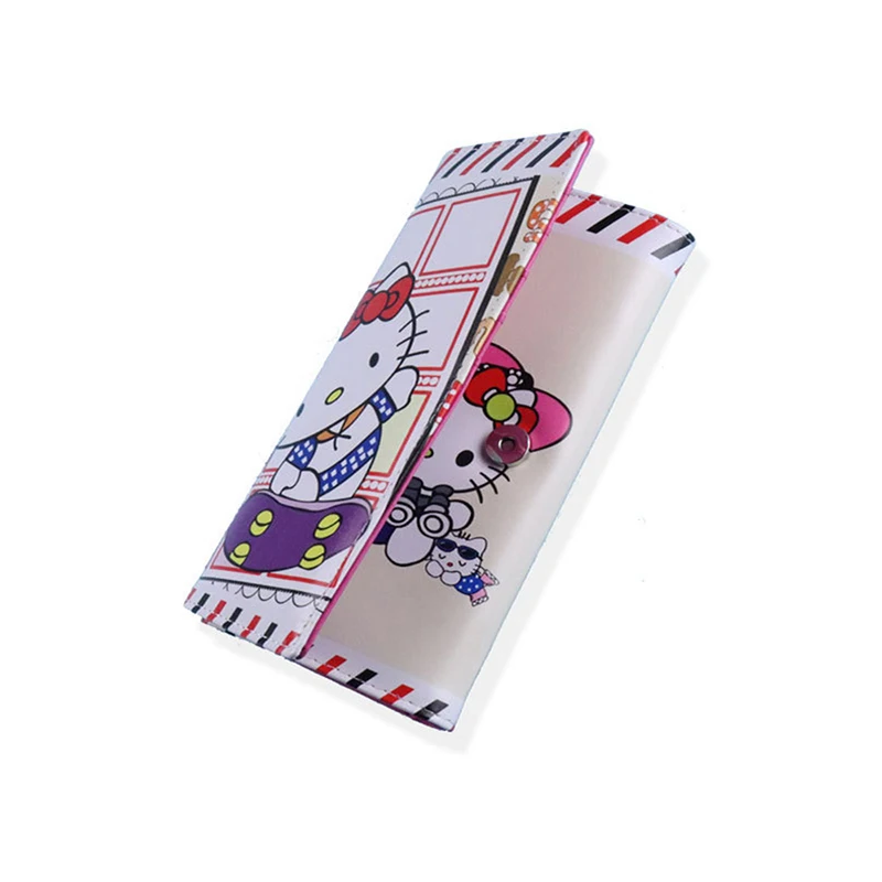 HELLO KITTY Модный женский короткий кошелек с рисунком милый детский индивидуальный