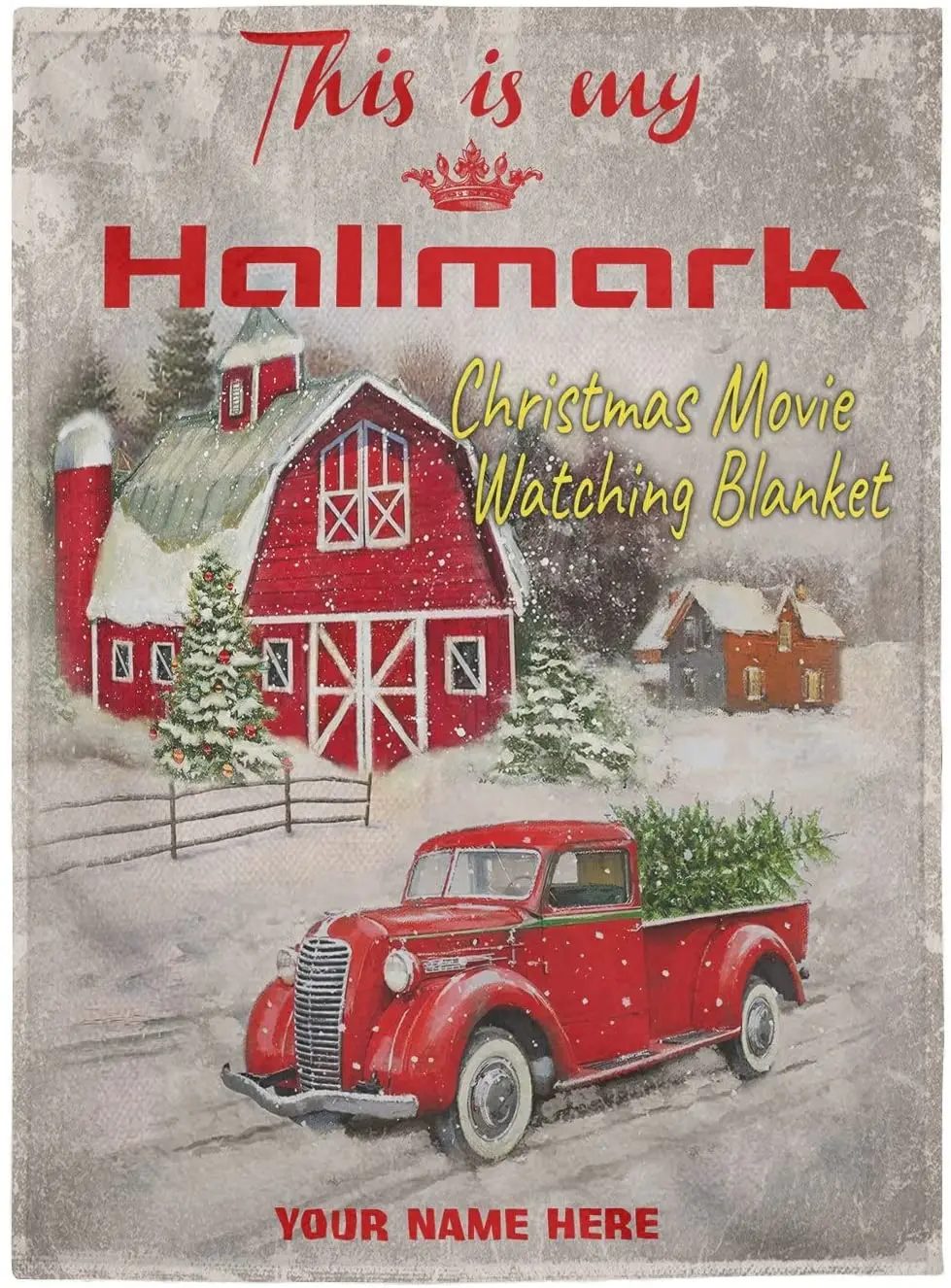 

Custom Christmas Movie Throw Blanket Soft Blankets for Kids and Adults - Christmas Movie Blanket Super Soft