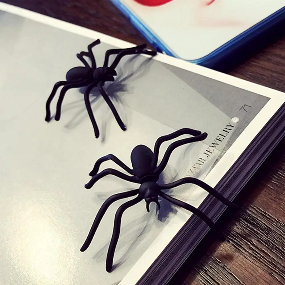 1 шт. Черный Человек паук серьги гвоздики серёжки для Декор Хэллоуина вечеринки