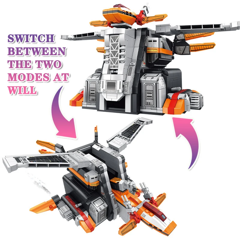 SEMBO блок космическая станция Сращивание игрушка модель может DIY маленькие