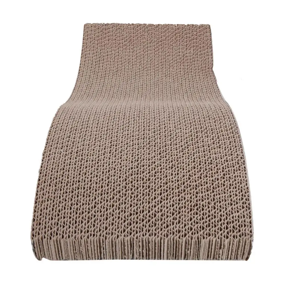 

Big S-shaped Thick Corrugated Cat Scratch Board Cat Toy Grinding Claw Board To Send Cat Mint Cat Toys Scratching Corrugated Boar