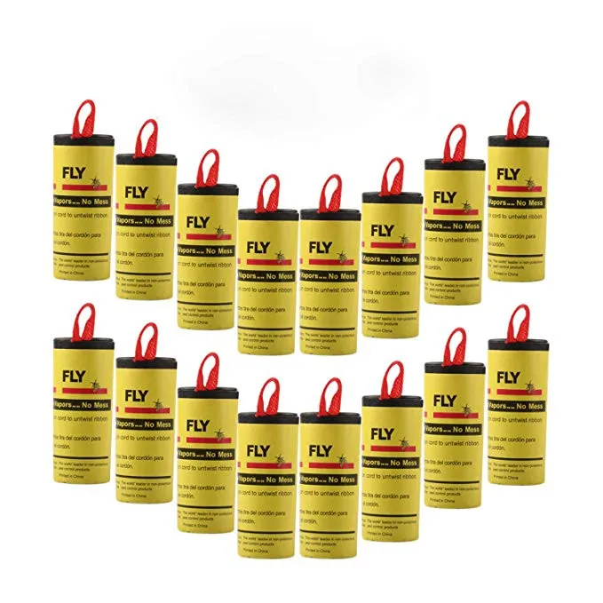 16 шт. клейкая бумага для мух устраняет насекомых домашний сад клеевая ловушка