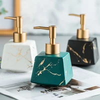 creative ceramic hand sanitizer shower gel lotion bottle soap dispenser shampoo bottle home decoration bathroom accessories