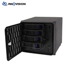 Новинка 2022, чехол NAS с 4 отсеками для диска, поддержка материнской платы mini ITX для домашней сети, хранилище nas