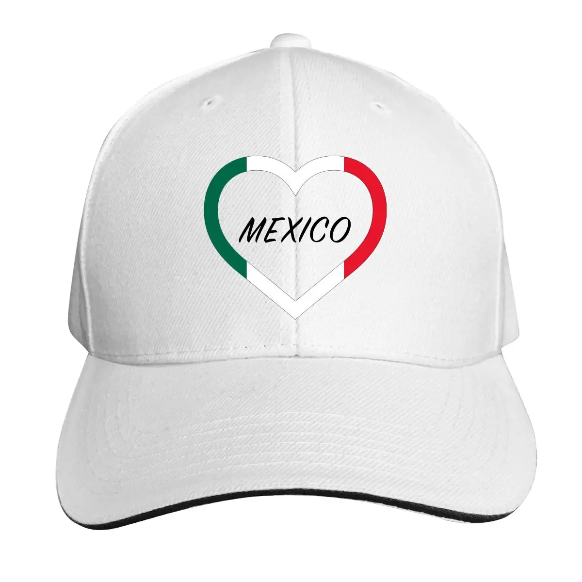 

Mexico Flag T mens and womens breathable practical Trucker Hat