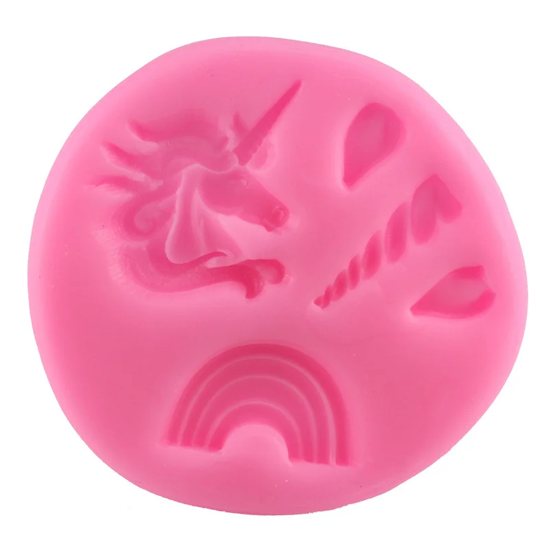 Силиконовая форма в виде единорога для шоколада 2 шт. | Дом и сад