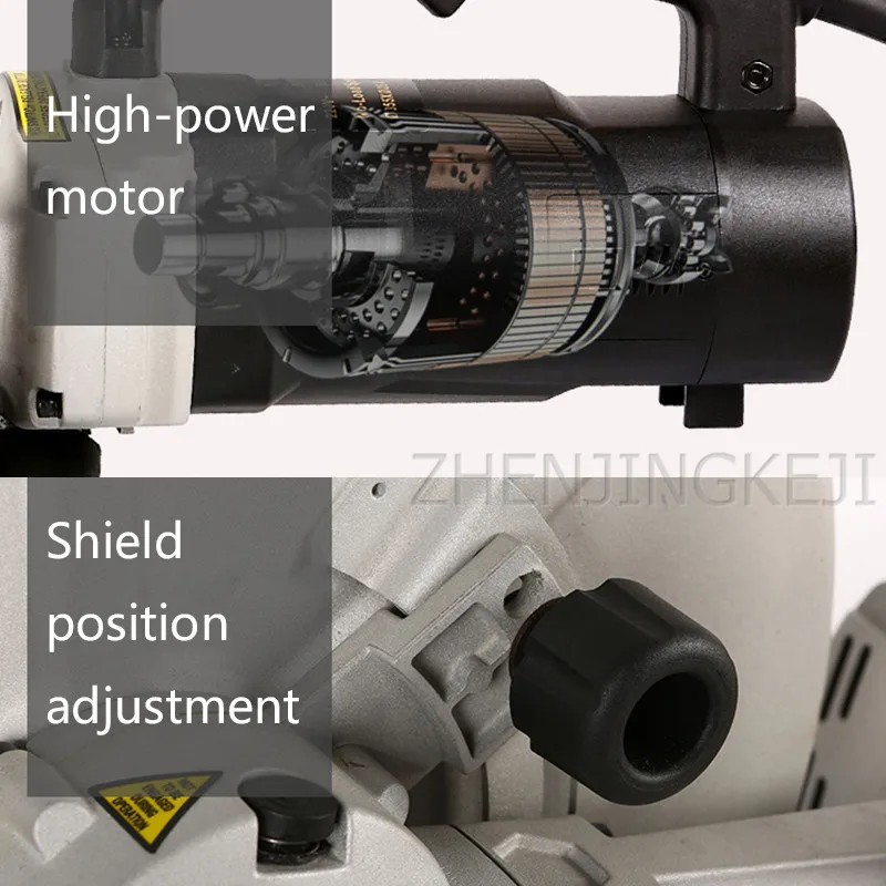 

110V/220V Large Monolithic Portable Cutting Machine Industrial Grade High Power 6800W Cutting Tools Concrete Slotting Machine