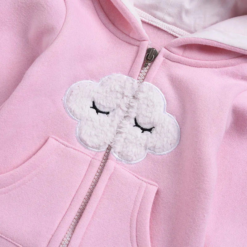 Комбинезон детский с длинным рукавом и капюшоном на весну/осень|Ромперы| |