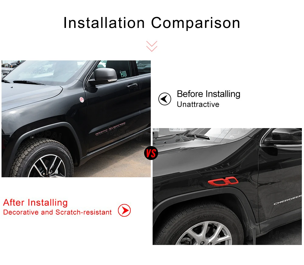 MOPAI автомобильные наклейки для Jeep Grand Cherokee автомобильный корпус воздушный поток вентиляционная крышка крыло крышка двигателя для Jeep Grand Cherokee аксессуары