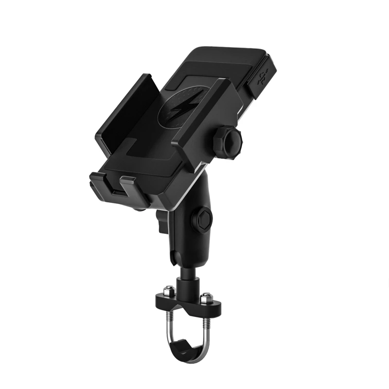 

Motorcycle Wireless Charger Mobile Phone Holder 12-120V Electric Vehicle Charger M76A
