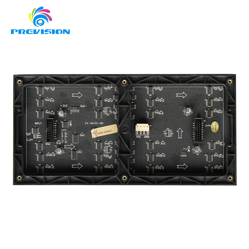 P4 светодиодный модули Крытый p4 дисплей экранная панель 256X128mm 64X32 точка RGB