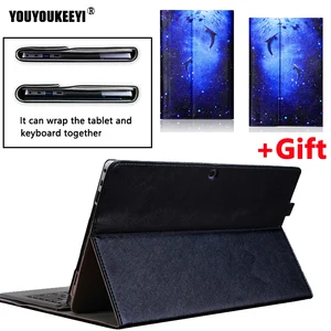 Высококачественный деловой чехол-подставка в виде книжки для планшетного ПК Teclast X4 11,6 дюйма, чехол может завернуть клавиатуру и планшет вместе + подарок