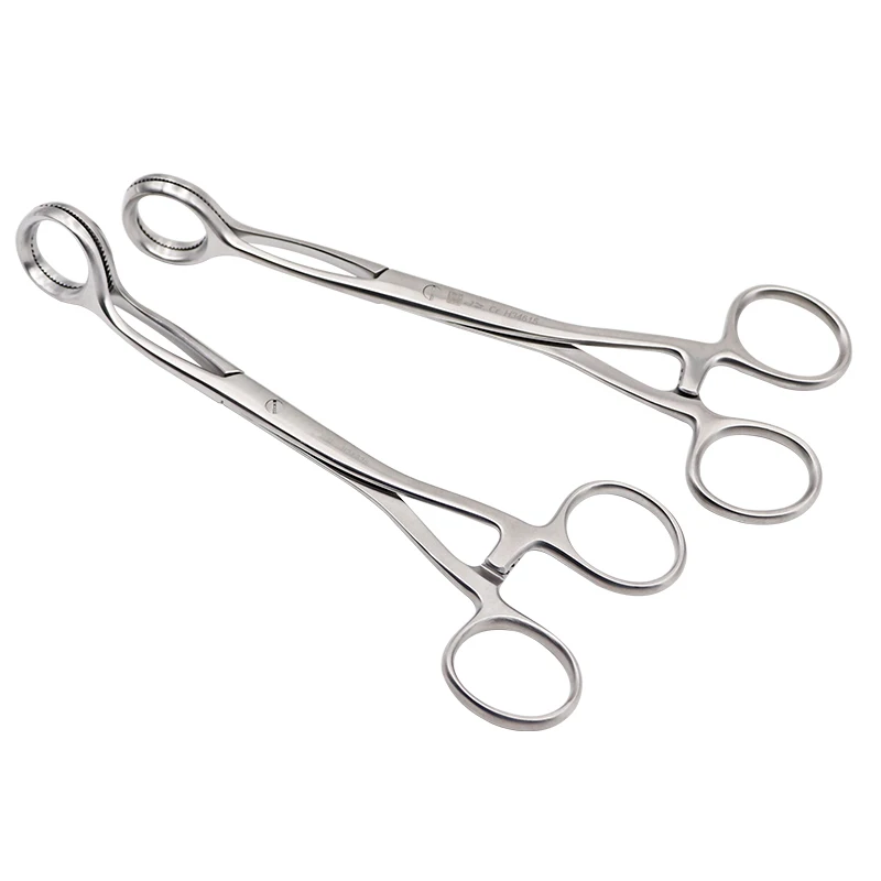 Плоскогубцы из нержавеющей стали для пирсинга тела Круглый Открытый зажим пупка