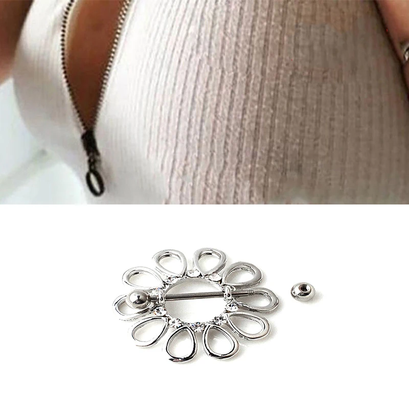 Игрушка для груди игрушка соска 2 шт модные сексуальные зажимы сосков круглый