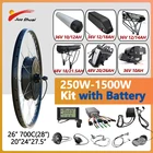 Комплект электровелосипеда с аккумулятором, 48 В, 250 Вт, 350 Вт, 500 Вт, 1000 Вт, 1500 Вт