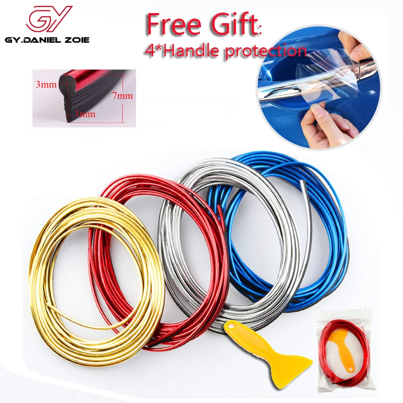 Стайлинг автомобиля 5 м сделай сам гибкая внутренняя отделка молдинг полоски