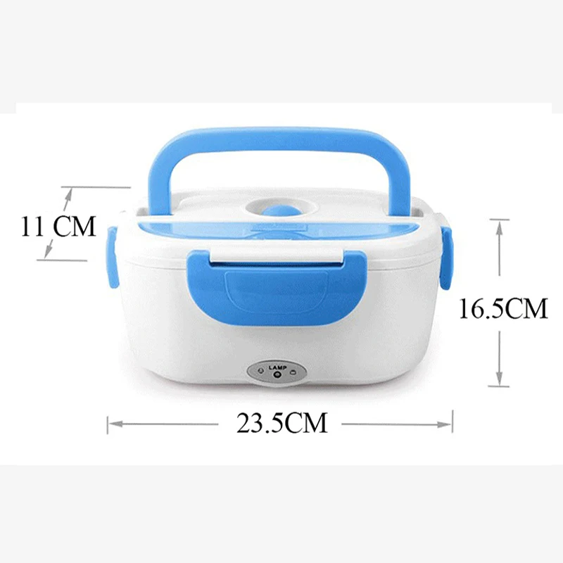 Портативный кухонный пластиковый Ланч бокс AHTOSKA с электрическим подогревом 220 В