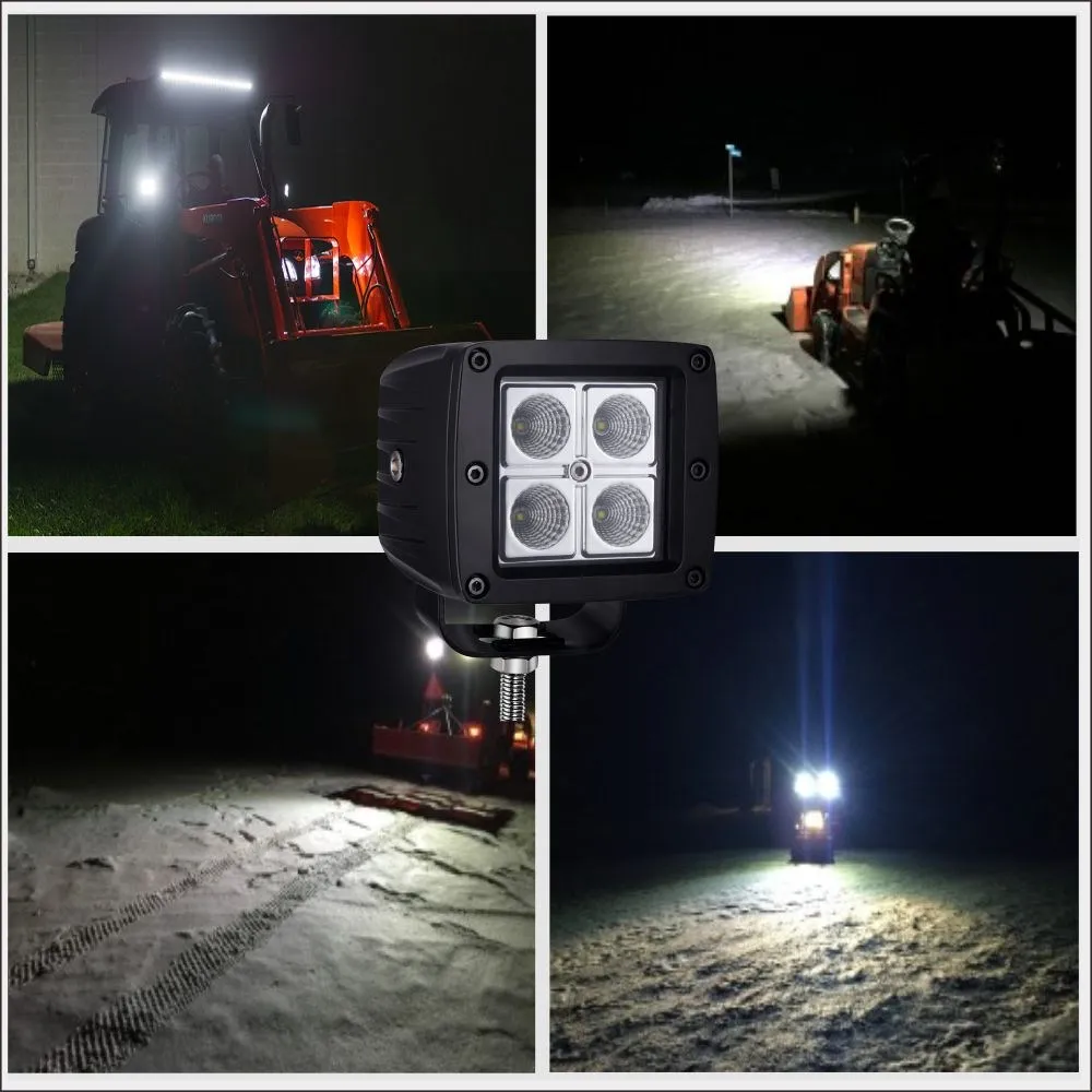 

4x4 Auto Accessories 12w Led Work Light Led Grow Light Bar Offroad Parts