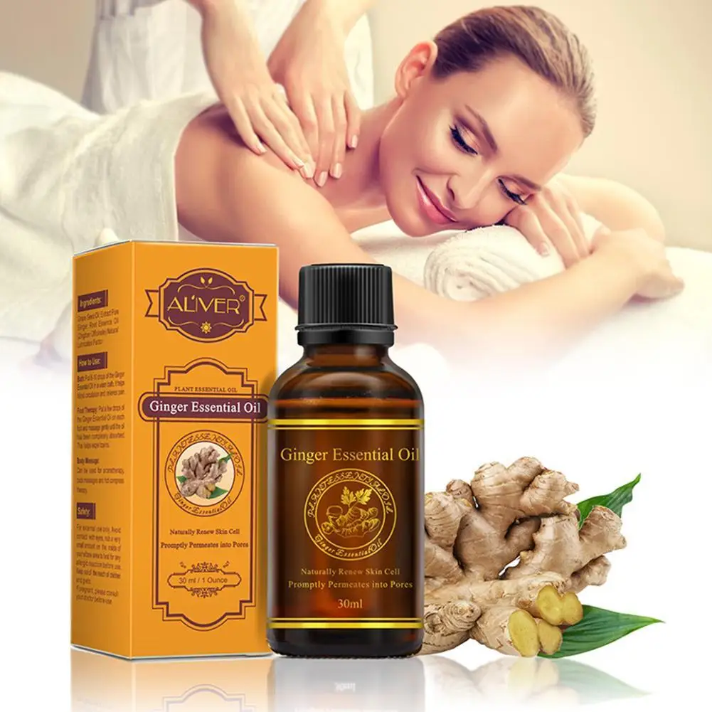 

30ml Ginger Essential Oil Body Massage Dropshipping