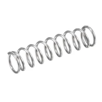 uxcell 9mmx1mmx30mm 304 stainless steel compression spring 31 4n load capacity 20pcs
