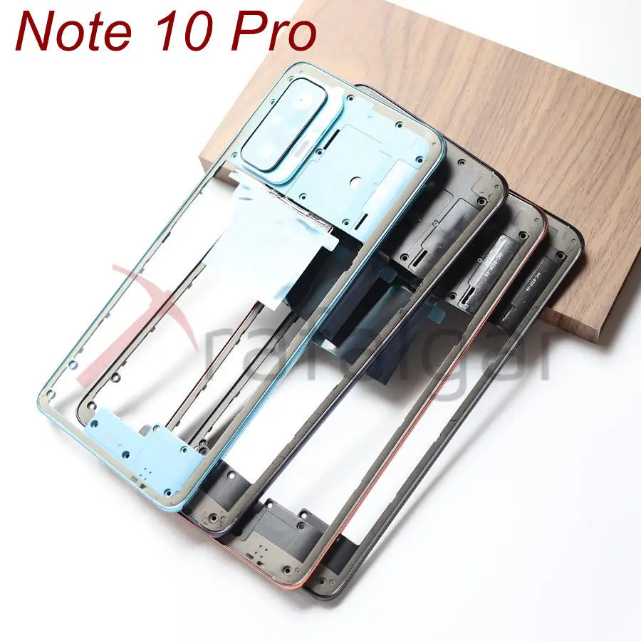 Оригинальный новый для Xiaomi Redmi Note10 Note 10 Pro средняя рамка передний корпус Корпус
