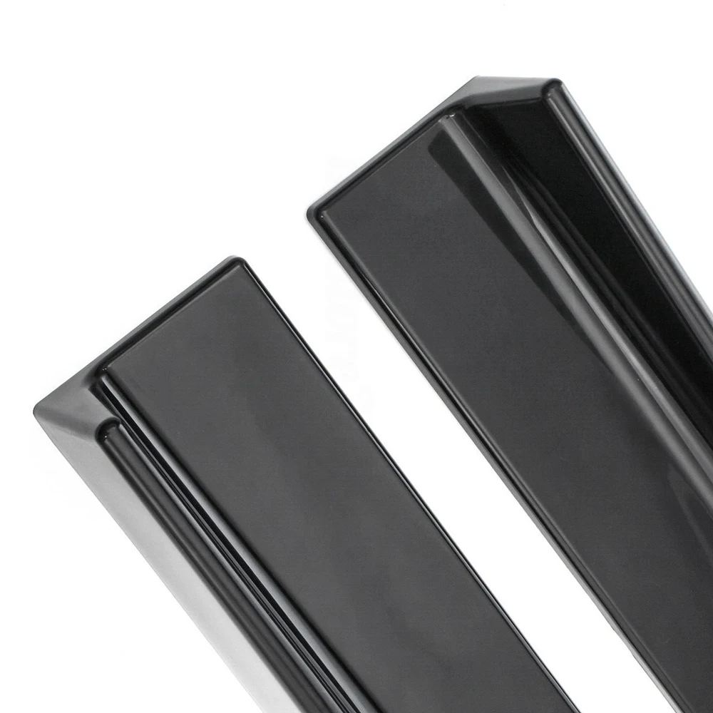 

86.6'' 2.2M Lower Side Skirt Body Kit Rocker Panel Extension Lip Universal Black
