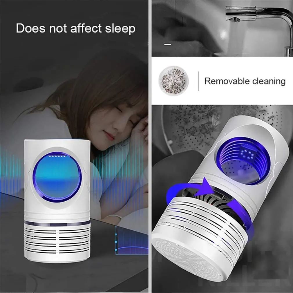 

Led mosquito net lamp UV night lamp with USB for killing insects insect trap mosquito trap electric photocatalytic repellent