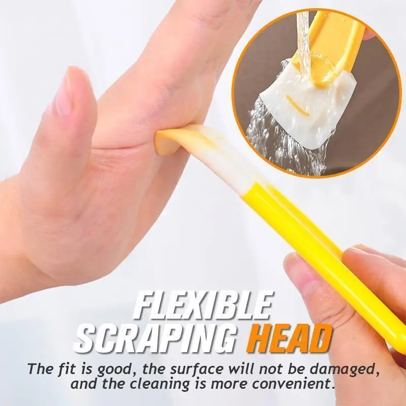 

Heat Resistant Cleaning Flexible Scraper Bathroom Oil Plate Stove Decontamination Baking Tool Kitchen Accessories Dropshipping