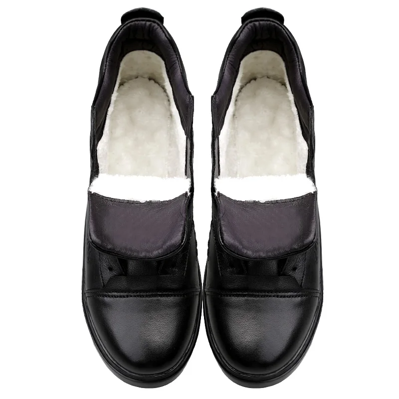 Youki/мужские ботинки из натуральной кожи осенние мужские кожаные Мужская зимняя