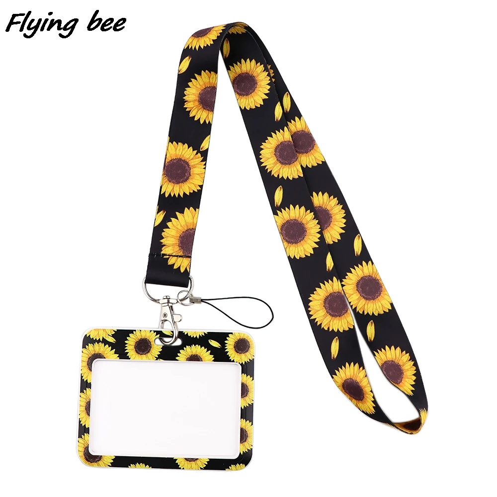 Flyingbee X1986 подсолнухи держатель для банковской кредитной карты бумажник шины ID