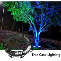 Gardens Landscape Lamp Tree Light LED Colorful Plug In The Ground Lamp 72W DC24V Waterproof LED Light Outdoor Lighting Posts