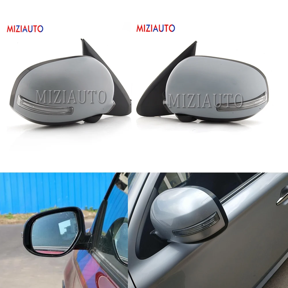 Rearview Mirror lights Assembly for Mitsubishi Outlander 2013-2020 CAR Side Reflector Led Turn Signal Lights GLASS LENS | Автомобили и