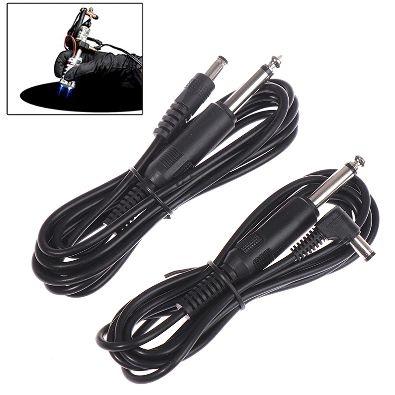 

Tattoo Machine Hook Line Clip Cord Power Supply Tattooing Machine Equipment Accessory RCA DC Cord Microblading Tattoo Connection