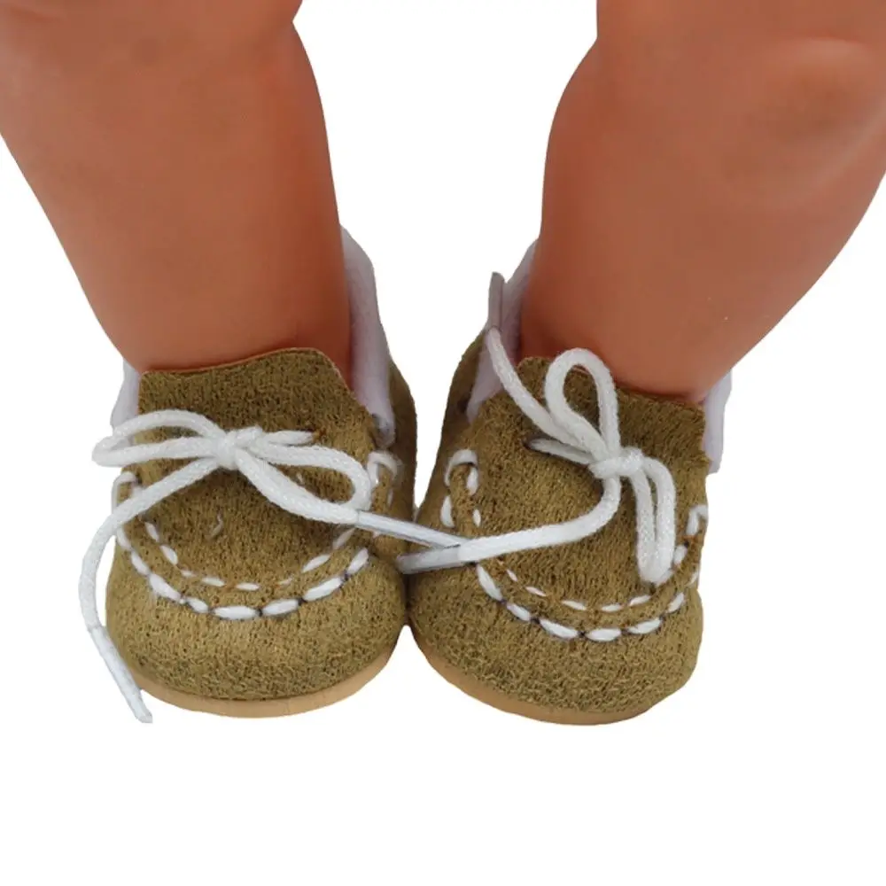 

2019 New Cute Slippers New Born Baby Doll Shoes for 18"43cm American Girl Reborn BJD Dolls Accessories Suit Outfit