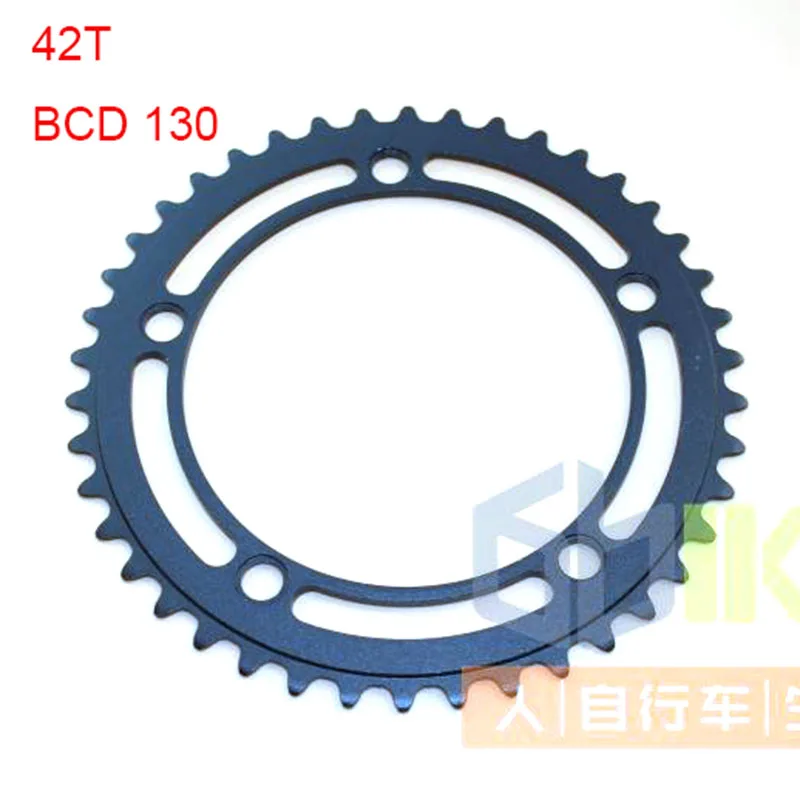 42T цепное кольцо для складных велосипедов 130 BCD кривошипная система дисковая цепь