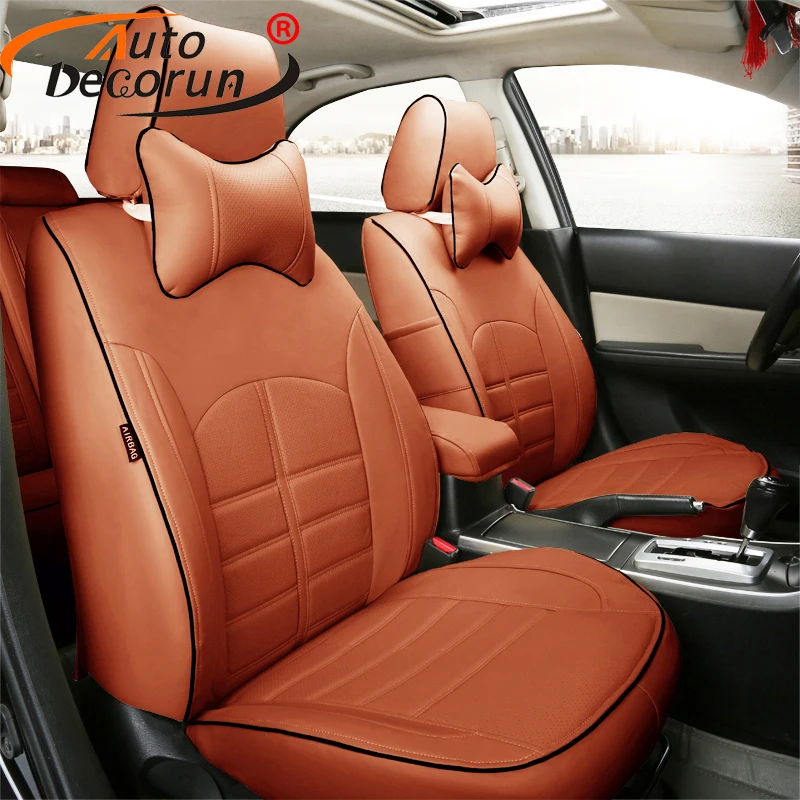 Кожаные чехлы AutoDecorun на заказ аксессуары для Chevrolet Cruze 2012 Набор чехлов сиденья