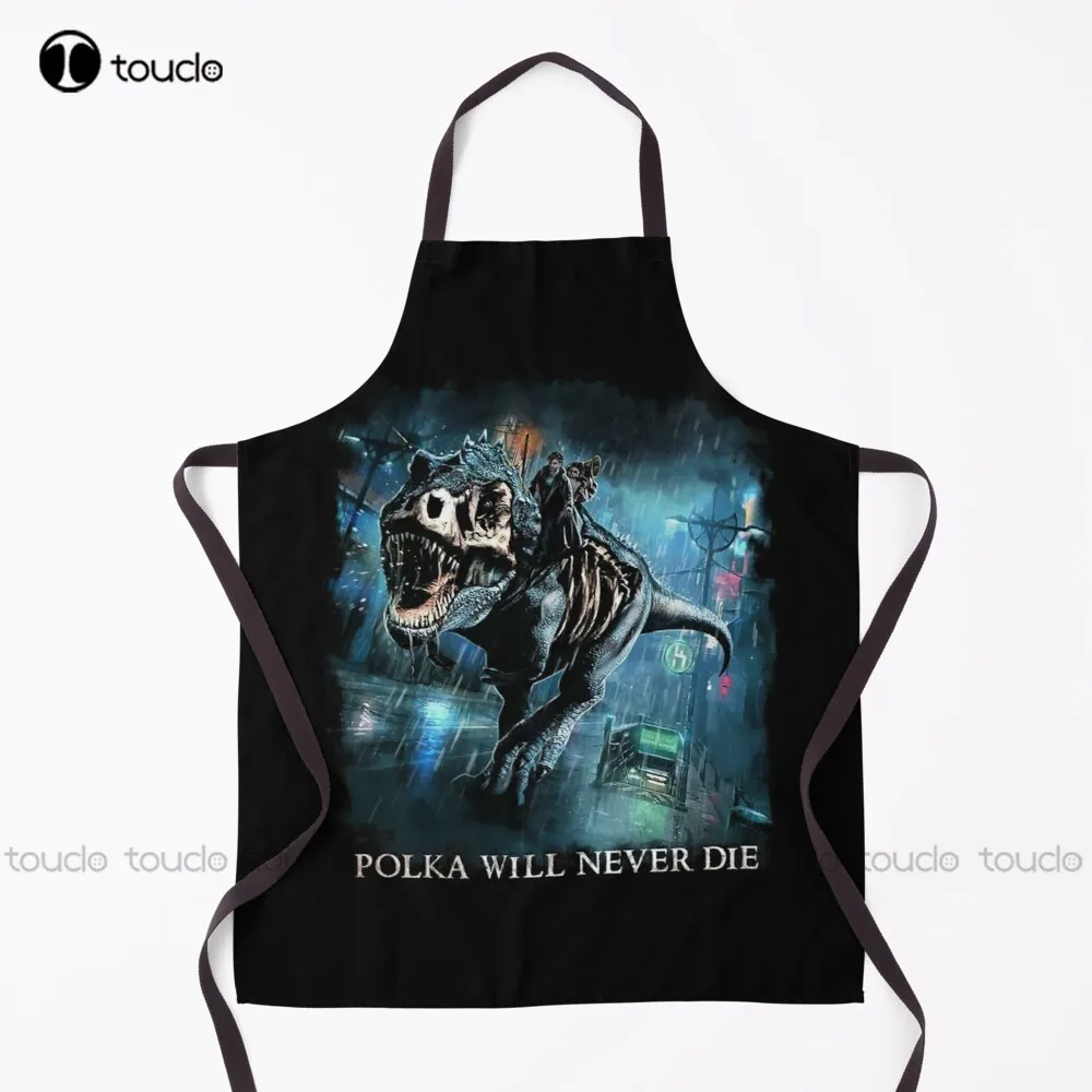 

Riding A Rex Apron Painting Apron Personalized Custom Cooking Aprons Garden Kitchen Household Cleaning Unisex Adult Apron New